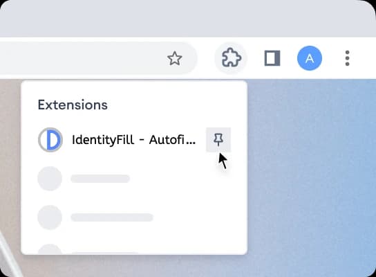 screenshot of adding extension
